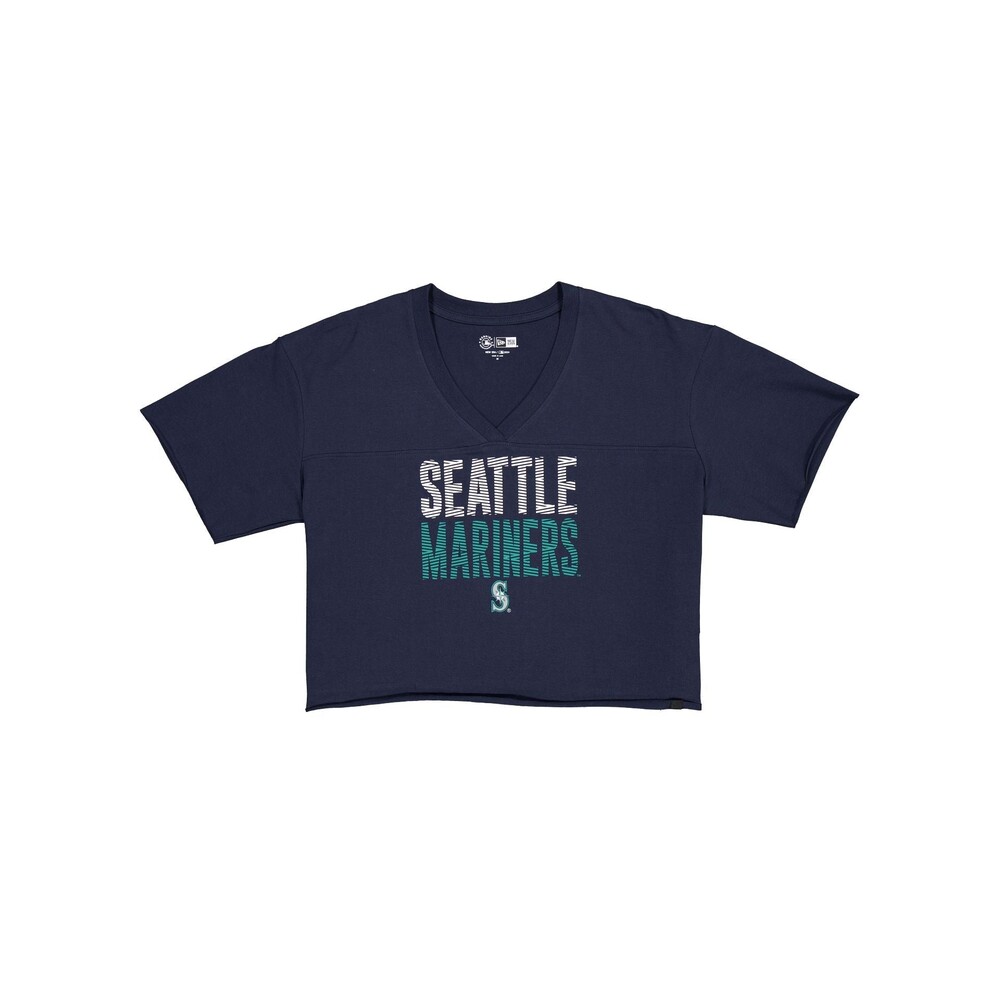 New Era Seattle Mariners Active Women's V-Neck T-Shirt - Size XL